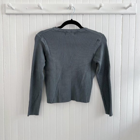 Cider Rib Knitted Top Long Sleeve - Picture 4 of 4